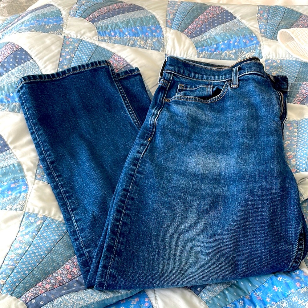 Banana Republic high-rise straight jeans